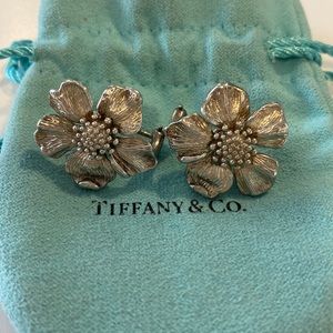 Tiffany & Co silver omega clip earrings